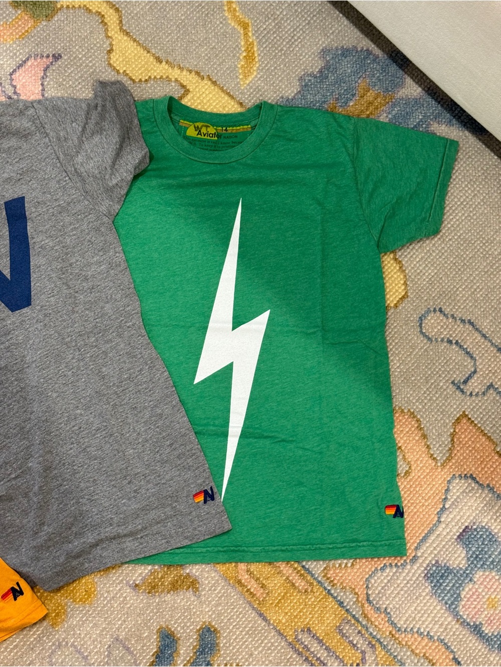 3 Aviator Nation Kids Tees - size 14 - Picture 4 of 7
